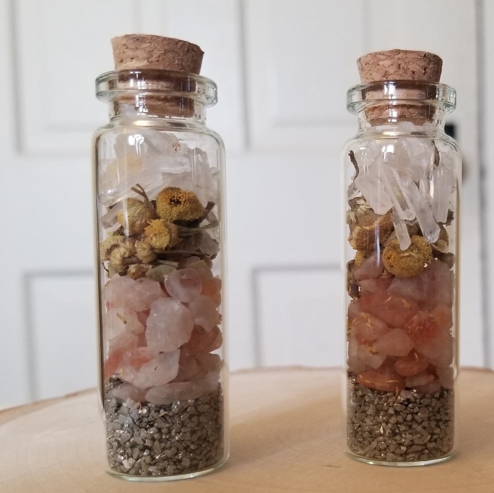 Crystal Recipe Bottle "Blessed Sunshine" - Picture 3 of 3